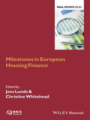 cover image of Milestones in European Housing Finance
